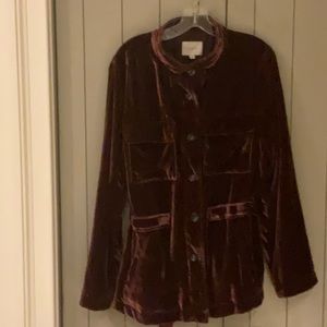 Loft velvet jacket